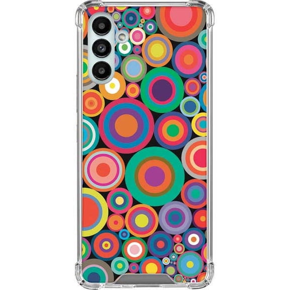 Skinit Geometric Psychedelic Circles Galaxy A13 5G Clear Case