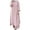 Pink-A, variant on Mrat Hooded for Women Tracksuit Women's Muslim 2 Piece Sets Long Sleeve Button Long Shirt and Pants Casual Dress Dubai Outfits S-91 Pink-A M