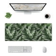 thumbnail image 3 of Disketp Gaming Mouse Pad Tropical Palm Leaves1 Pattern Large Mouse Mat Long Extended Desk Pad Non-Slip Rubber Mice Pads Stitched Edges Thin Pad (11.8x31.5 Inch), 3 of 9