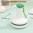 thumbnail image 4 of Desktop Vacuum | Table Vacuum,Cordless Portable Rechargeable Handheld Machine Tool for Computer PC Interior Kitchen Cleaning, 4 of 8
