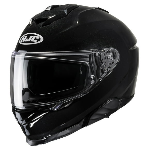 HJC i71 Solid Motorcycle Helmet Black MD