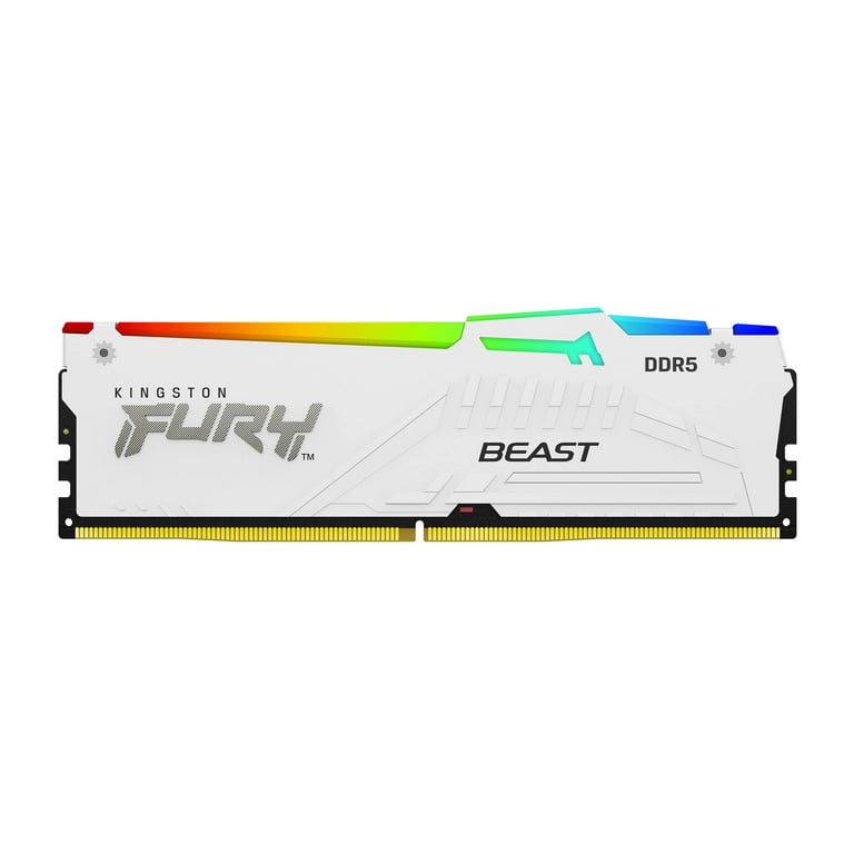 Kingston FURY Beast RGB - DDR5 - kit - 128 GB: 4 x 32 GB Kingston FURY Beast RGB - DDR5 - kit - 128 GB: 4 x 32 GB