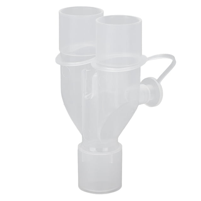 Adaptador de tubo de oxígeno de plástico, tubo de respirador reutilizable Adaptador de tubo de respirador Adaptador de tubo de oxígeno Diseño de última generación
