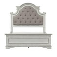 thumbnail image 5 of Bedroom Set with Queen Bed and Armoire in Vintage White, 5 of 14