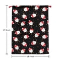 thumbnail image 6 of Christmas Bags Drawstring,Black Christmas Santa Pattern Large Xmas Christmas Gift Bags,Reusable for Xmas and New Year Party Favors and Supplies,27.6" X 19.7", 6 of 6