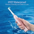 thumbnail image 3 of Rotating Electric Toothbrush, Rechargeable Sonic Toothbrush, Pink, 3 of 6