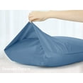 thumbnail image 3 of HOMTEC 100% Cotton Body Pillowcase, Body Pillow Cover with Envelope Closure, Hypoallergenic Soft Long Pillow Case, 20" x 54", Moonlight Blue, 3 of 8
