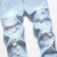 thumbnail image 5 of RUTAYY Toddler Boys Skinny Fit Ripped Distressed Fashion Kids Denim Jeans Trousers Breathable Pants, 5 of 9