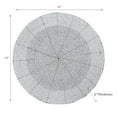 thumbnail image 2 of Placemat Rond Perlé De Noël Blanc - Ensemble De 4, 2 of 4