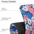 thumbnail image 4 of Yayeee Faucet Mat for Kitchen Sink 14.7" Diatomite Long Splash Guard Pad, Pink Flowers Pattern, 4 of 7