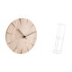 thumbnail image 5 of Reloj de pared de madera, diseño creativo, decorativo, silencioso, para oficina, mesa auxiliar de acrílico transparente, pequeño, fácil de montar., 5 of 8
