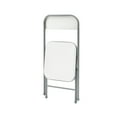 thumbnail image 6 of Mainstays 6 Pack Resin Folding Chair, White, 6 of 8