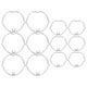 thumbnail image 1 of Lámpara halógena de 12pcs Lámpara de retención Clips de resorte Downlight Clips Acero de manganeso, 1 of 6