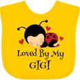 thumbnail image 3 of Inktastic Loved by My Gigi Ladybug Boys or Girls Baby Bib, 3 of 4