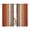 Orange, variant on Burnt Orange Brown Semi Sheer Window Curtains 84 Inches Long, Farmhouse Vintage Wooden Rod Pocket Voile Silky Chiffon Curtain Light Filtering Drapes for Living Room, Kitchen, 52"x84", 2 Panels