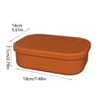 thumbnail image 3 of Binwennn Ensemble de Petite Table de Cuisine Ronde Napperons pour Tables avec Serviettes Petit Ensemble de Table Intérieur « Silicone de Qualité Alimentaire Moderne pour Lunch : Léger Pliable et pour la Préparation des Repas et pour Enfants! », 3 of 5