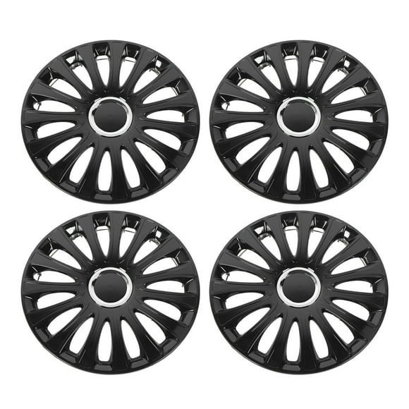 16 Inch Wheel Hub Cap, Anti Scratch Protective Wheel Rim Cover 4PCS Decorative Snap On for R16 Tire