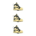 thumbnail image 4 of Justharion Mode pour Club de Golf Couvre-Chef en PU en Forme de Putter pour Espadrilles en Cuir Noir Jaune 16 x 12cm 3Ensemble, 4 of 6
