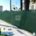 thumbnail image 4 of FenceScreen 6ft x 50ft Fence Windscreen - Green 85% Blockage Privacy Screen Mesh Fence Cover - 3 Year Warranty 155 GSM, 4 of 4