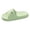 Green, variant on Shower Shoes for Women Soft Lightweight Hippo Print Mens Quick Drying Home Slippers Non Slip Bathroom Pool Beach Indoor Outdoor Slides Black Size 6