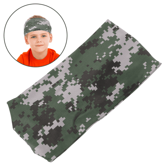 TAILTOSS 1Pack Boys Youth Headbands Sports Style with Adjustable Size for Comfort