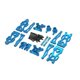 thumbnail image 4 of Piezas de metal mejoradas para coche RC. Pieza de coche RC fácil de instalar para Q130A C8805 1:16 RC. Azul, 4 of 9