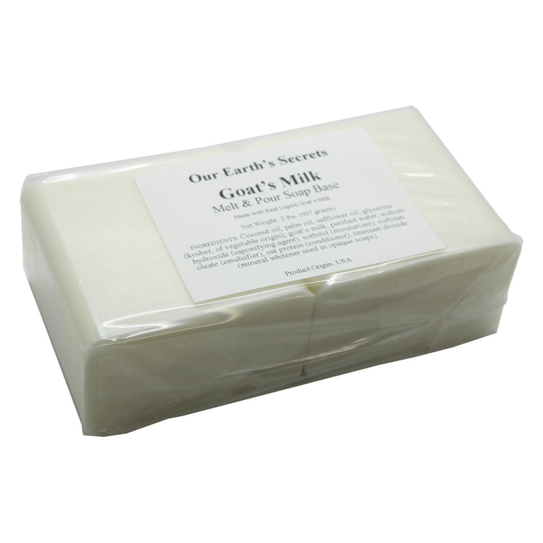 Soya Milk Soap Base - 2lb Blocks for only $5.85 at Aztec Candle & Soap  Making Supplies