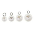 thumbnail image 3 of 10pcs Pearl Beads Charms Pendant for Earrings Jewelry Making Findings 8mm, 3 of 8