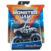 Monster Jam, Official Racing Stripes Monster Truck, Die-Cast Vehicle, Crazy Creatures Series, 1:64 Scale
