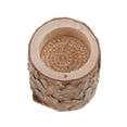thumbnail image 3 of GUOOL Wood Tealight Candle Holder Natural Tree Stump Candlestick for Home Table Decor 5cm, 3 of 6