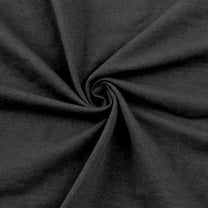 FabricLA Cotton Spandex Jersey Knit Fabric by The Yard 12OZ - 58/60" Inches (150 CM) Wide - Ultra Soft Cotton Spandex Blend - Use Our 4 Way Stretch Knit Fabric for Clothing - Charcoal 2tone, 1 Yard