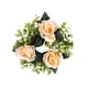 thumbnail image 1 of BPA-Free Utensils Simulation Flowers Candlestick Wreaths Living Room Table Decorations Ornaments Roses Candles Cups Atmosphere Decoration Props, 1 of 5