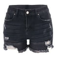 thumbnail image 4 of WAYUTE Womens Shorts Shorts for Dressy Casual Ripped Distressed Jean Short High Waisted Stretch Summer Jorts with Pockets, 4 of 8
