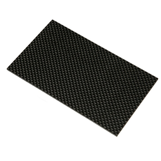 Carbon Fiber Sheet Twill, Versatile Carbon Fiber Plate For Model  75x125x0.5mm/3x4.9x0.02in