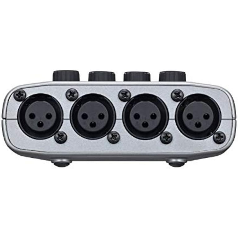 Zoom PodTrak P4 Podcast Recorder, Battery Powered, 4 Microphone