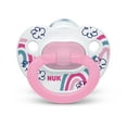 NUK GlowintheDark Orthodontic Pacifiers, Girl, 618 Months, 2Pack