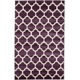thumbnail image 4 of Unique Loom Trellis Collection Area Rug - Philadelphia (5' 1" x 8' Rectangle Purple/Ivory), 4 of 11