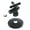 Black, variant on Kingston Brass CC53300XK 5/8" OD Comp x 3/8" OD Comp Quarter-Turn Angle Stop Valve with Flange, Matte Black