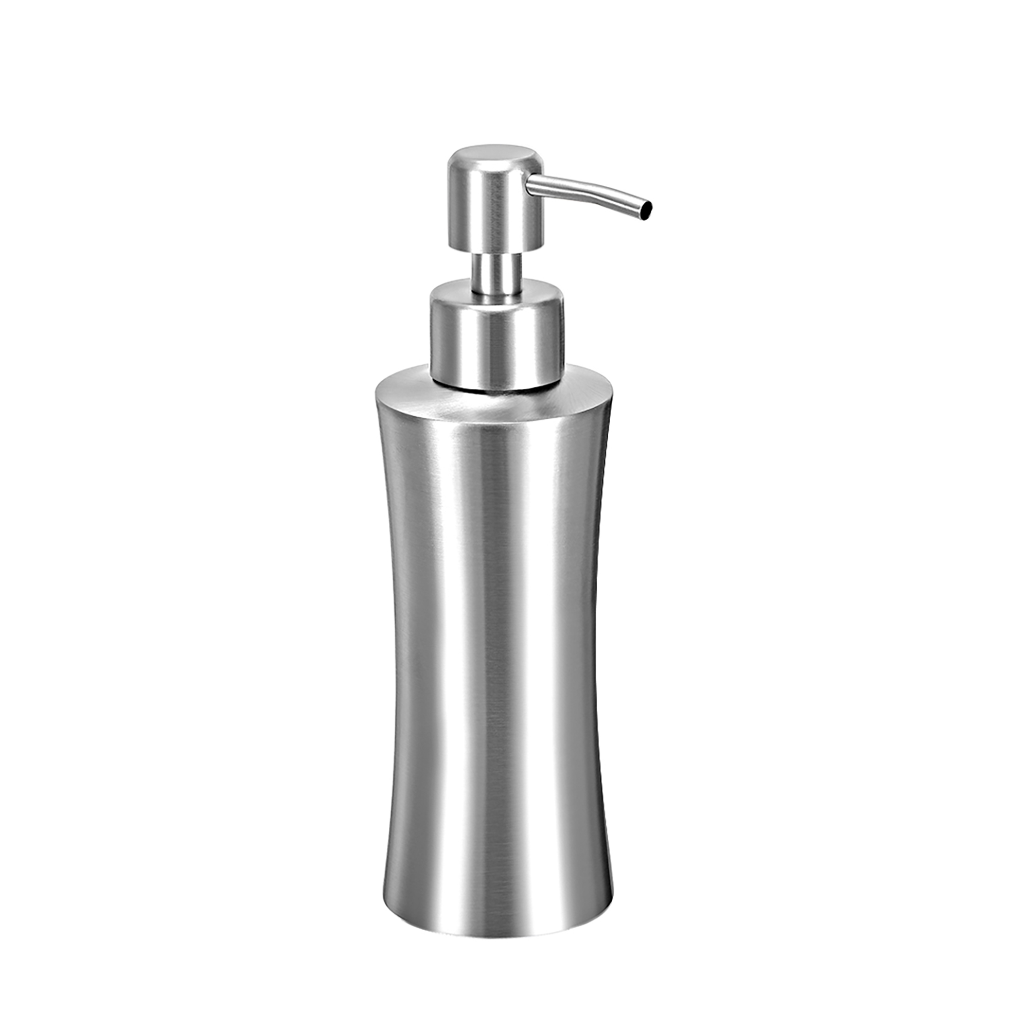 Soap Dispenser, 8.5oz/250ml Stainless Steel Liquid and Soap Dispenser Countertop Soap Container