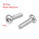 thumbnail image 2 of Tornillos de máquina M6x20mm Unique Bargains, tornillos de cabeza Phillips en forma de pan, 30 piezas, 2 of 3