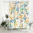 thumbnail image 2 of Deeceymbur Shower Curtain Fabric Shower Curtain With 12 Hooks Weighted Shower Curtain Hem Bathroom Shower Curtain Watertight Shower Curtain, 2 of 8
