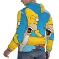 thumbnail image 5 of Simpsons Trendy Cartoon Men'S Fleece Hooded Hoodie, hoodies for women men with pockets,Fall Fashion 2025 Pullover Sweaters Winter Clothes, 5 of 9