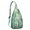 Greenish-blue-13, variant on Succulent Lover Backpack&nbsp;- Botanical Cactus Collection Print, Durable Hiking Sling Pack