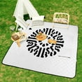 thumbnail image 6 of Bohemian Pattern Outdoor Picnic Blanket, Foldable Waterproof Beach Mat, Portable Beach Blanket for Beach Camping, Hiking, Family Concerts, 6 of 7