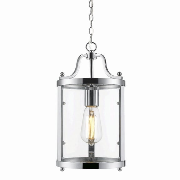 Golden Lighting Payton 1-light Pendant in Chrome