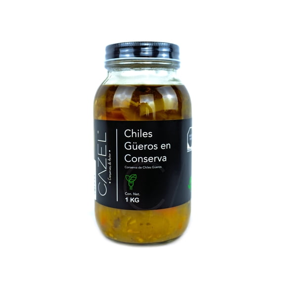 Chiles Güeros en Escabeche 1kg