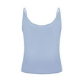thumbnail image 3 of Lenpel Women's Tank Tops Summer Casual Twist Spaghetti Strap Scoop Neck Slim Sleeveless T Shirts Soft Camisole Tees, 3 of 5