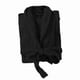 thumbnail image 1 of Unisex Winter Bathrobe Thick Warm Great Water Absorbent Solid Color Lace Up Long Sleeve Cardigan Lapel Pockets Knee Length Nightgown, 1 of 4