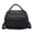 Black, variant on 3-in-1 Convertible Quilted Backpack, Converts Between Handheld Shoulder and Backpack, for Daily Commute Weekend, Gray