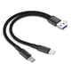 thumbnail image 2 of Cable de carga súper rápida 6A, dos en uno, con un solo arrastre, para Apple, Android, Huawei, cable de datos multifunción tipo C, 2 of 4